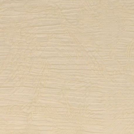 Tissu Jacquard Creme
