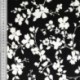 Tissu Viscose Crêpe Pommier Japonais Noir