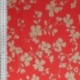 Tissu Viscose Crêpe Pommier Japonais Rouge 