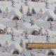 Tissu Imprimé Effet 3d Bugs Blanc