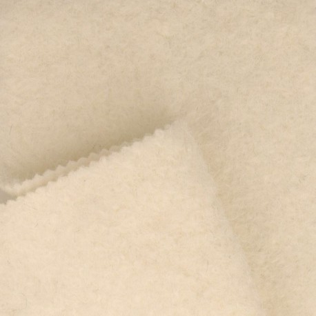 Tissu Manteau Ivoire 