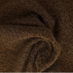 Tissu Manteau Marron
