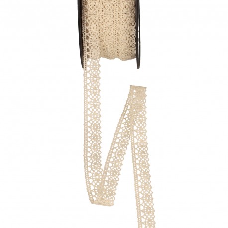 Dentelle coton "tortue"