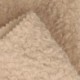 Tissu Bouclette Maxi Taupe 