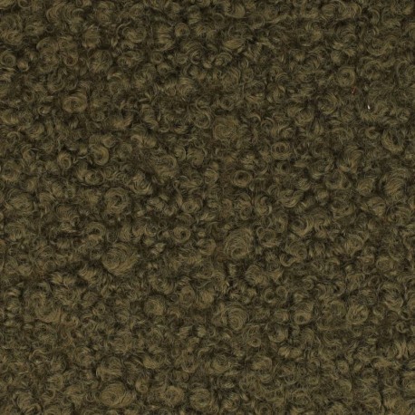 Tissu Bouclette Maxi Kaki 