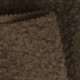 Tissu Bouclette Maxi Marron