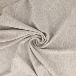 Tissu Jersey Scuba Gris Chiné