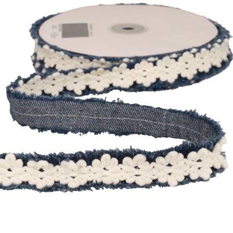 Galon jean Bleu lavande - 
