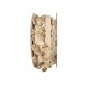 Galon frange coquillages Ecru