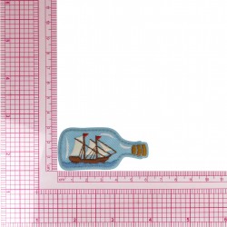 Ecusson marin - Bouteille