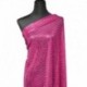 Tissu Paillette Sur Voile Fuchsia 