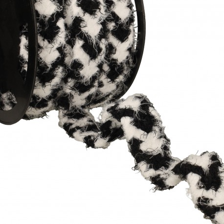 Tresse laineuse bicolore