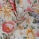 Tissu Toile Imprimée Enora Fleurs Rose