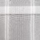 Tissu Maelle Etamine Rayée Blanc