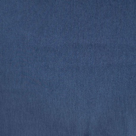 Tissu Chambray Jean Elasthanne Bleu Foncé