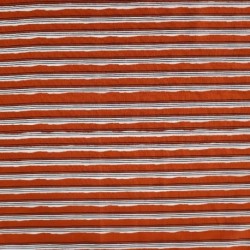 Tissu Voile de Coton Imprimé Cognac