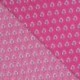 Tissu Voile de Coton Imprmé Fleurs Fuchsia 
