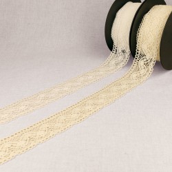 Dentelle coton entre deux vagues