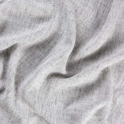 Toile Unie Belinda Gris Clair Grande Largeur