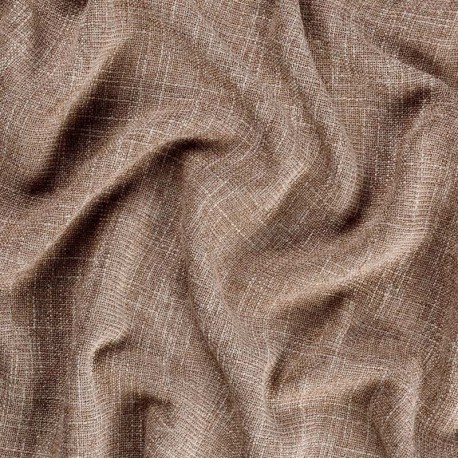 Toile Unie Belinda Taupe Grande Largeur