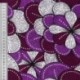 Tissu Wax Imprime Mix Prune