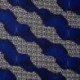 Tissu Wax Imprime Mix Bleu