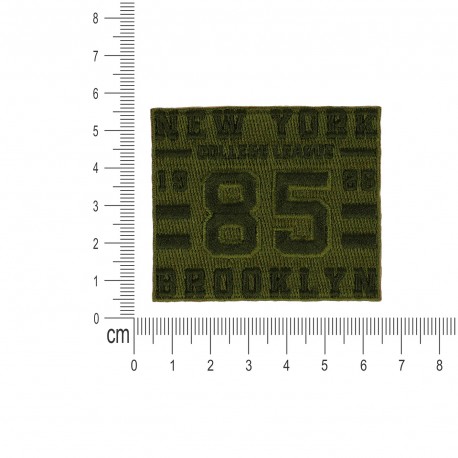 Ecusson new york 85 - Vert