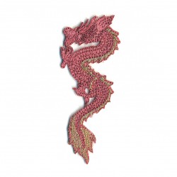 Dragons 8,5x3 cm - Fuchsia/violet