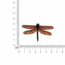 Ecusson insectes - Libellule