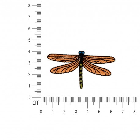 Ecusson insectes - Libellule