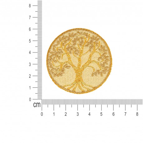 Ecusson arbre de vie - Or