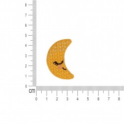 Ecusson univers crochet - Lune