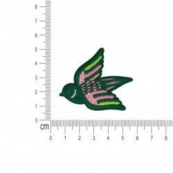 Ecusson oiseaux - Vert