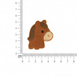 Ecusson animaux mignons - Cheval