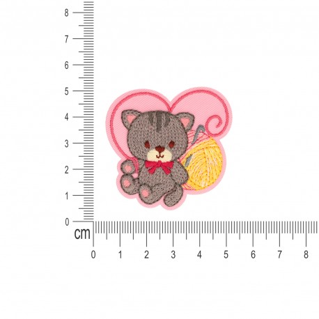 Ecusson couture - Ourson coeur