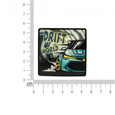 Ecusson voitures de course - Drift world