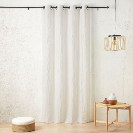 Tissu Etamine Zephir Uni Ecru