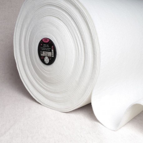 Tissu L350-molleton Rigide Blanc
