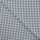 Tissu Carreaux Tissé Teint Bleu 