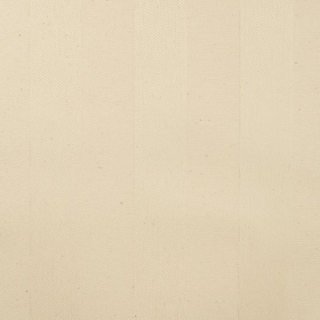 Tissu Jacquard Ecru Rayure 