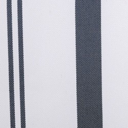 Toile Outdoor Augusta Rayée Marine Grande Laize