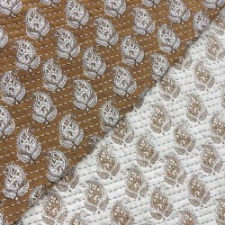 Tissu Jacquard Bombay Curry