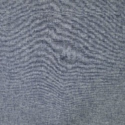 Tissu Lin Melangé Pepino Uni Bleu Marine