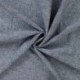Tissu Lin Melangé Pepino Uni Bleu Marine