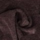 Tissu Maille Facon Cachemire Aubergine 
