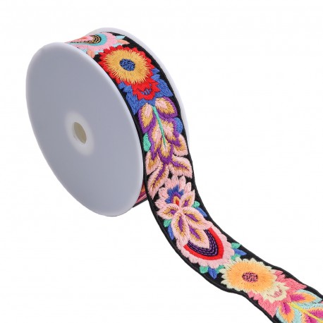 Galon brode multicolore