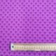 Tissu Popeline Eventails Violet 