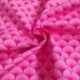Tissu Popeline Eventails Rose