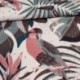 Tissu Toile Imprimée Madagascar Bois de Rose