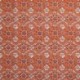 Tissu Toile Imprimée Kashgar Terracotta